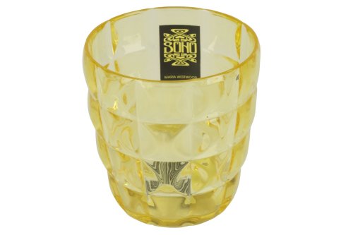 Ethos Maria Westwood Soho Kurzes Trinkglas, 0,35 l, gelb