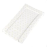 from By Carla By Carla Standard Changing Mat, Beige Polka Dot On White