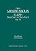 Book Elijah, Op. 70 - vocal score