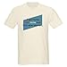 Red White Blue Shoe Strings Ash Grey T-Shirt Music Light T-Shirt by CafePress