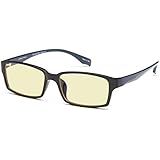 GAMMA RAY FLEXLITE GR004 Computer Readers Glasses in Shatterproof Memory Flex Frame Anti Harmful Glare, UV and Blue Rays - With 0.0 Magnification