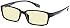 GAMMA RAY FLEXLITE GR004 Computer Readers Glasses in Shatterproof Memory Flex Frame Anti Harmful Glare, UV and Blue Rays - With 0.0 Magnification