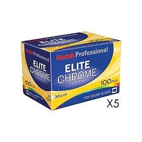 Kodak Elite Chrome EB 100 Color Slide Film ISO 100, 35mm Size, 36 Exposure, Transparency,... by