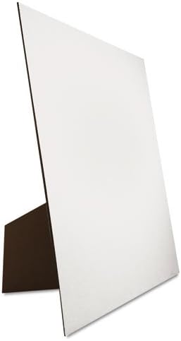 Eco Brites Easel Backed Board, 22x28, White, 1/each