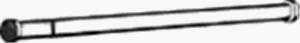 Rubber Tipped Sash Rod