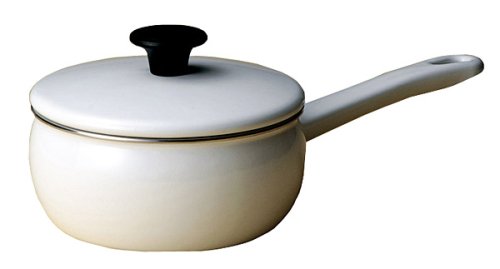EJIRY  ホワイト・ベッセル　ソースパン　16Ｃｍ　1512