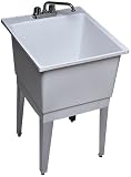 Swanstone PT-1 Polypropylene Laundry Tub, White