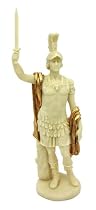 Alexander The Great Statue Sculpture Gilt Figure