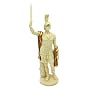 Alexander The Great Statue Sculpture Gilt Figure