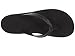 OLUKAI Kulapa Kai Women's Beach Sandals, Quick-Dry Flip-Flop, Water Resistant, Compression Molded Footbed & Wet Grip Soles, Black/Black, 9