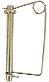 Koch 4013213 Lock Handle Hitch Pin, 1/2 by 4-Inch