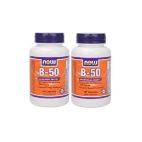 Now Foods B-50, Twin 2/100 Caps