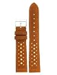 Watch Band Tan Leather Sports Model 22mm