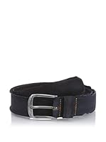 BOSS Orange Cinturón Piel Biboly (Azul Marino)