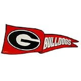 NCAA Georgia Bulldogs Car Magnet Pennant (Small, 2 Pack)