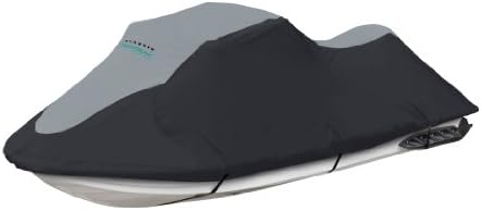 Classic Accessories WaveGear Deluxe Personal Watercraft Cover, Black/Grey