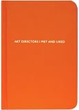 Archie Grand Art Directors I Met and Liked Blank Notebook, Orange (AG-P198)