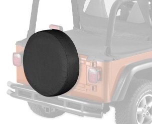 Bestop 61028-01 Black Small Tire Cover