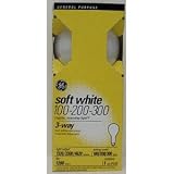 Tools & Hardware : GE LIGHTING 41459 3-WAY SOFT WHITE INCANDESCENT BULB PS25D 3-Contact Mogul Screw(E39D) 120V 100/200/