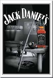Jack Daniel's Pool Room Refrigerator Magnet