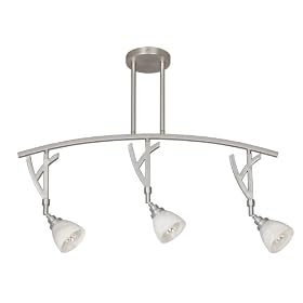 World Imports Lighting C61514-37 Beyond Modern Track 3-Light Fixed Arch Track Light,... by World Imports