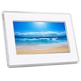 7" Digital Photo Frame with White Frame