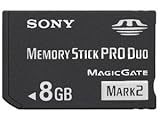 Brand new 8GB 8 GB Sony PRO Duo (Mark 2) Memory Stick Media Card