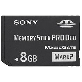 8 GB Sony PRO DUO (Mark 2) Memory Stick for PSP by Abacus24-7