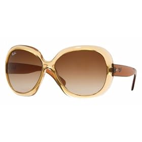Ray Ban RB4098 Jackie Ohh Ii 719 13 Sunglasses Light Brown Frame With Brown Gradient Lens Size...