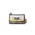 Wanted Purse Recording Tape with Photo Print'