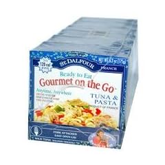 [海外直送品] サンダルフォー(St. Dalfour) ツナ＆パスタ サラダ缶 6パック ￥ 2,520