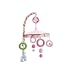 Bananafish Confetti Girl Crib Mobile - Pink