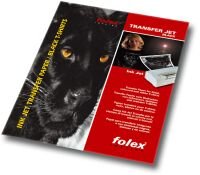 AC-Concept-Shop: 5Bl. Folex T-Shirt Tansferfolie für Dunkle Stoffe.Eine spezielle Transferfolie/Transferpapier zum Bedrucken von schwarzen, farbigen, dunklen und hellen T-Shirts, Basecaps,Sweat-Shirts, Baumwoll-Taschen,Bettwäsche,Fahnen,..