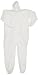 Magid EconoWear Lite N Kool Plus Polypropylene Coverall with Hood, Disposable, Elastic Cuff, White, 2X-Large (Case of 25)