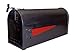 DEMA American Mailbox aus Alu, Schwarz