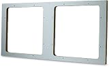 Q-Logic F-D12SQ Square Baffle Mount two square subs in your Q-Logic dual 12