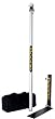 Boone Outdoor Extension Flag Pole 16' Fiber Glass and Tire Mount Stand