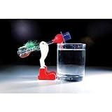 The Amazing Drinking Bird - Amazing Drinking Bird of Handblown Glass (7 1/2" tall)