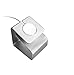Apple Watch Stand, iSank [Charging Dock] Apple Watch Charging Stand Aluminum build cradle holder for Any Version 38mm and 42mm Apple Watch (2015)-[Charging Cable & Watch Case & Watch NOT INCLUDED]