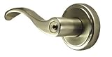 HAMPTON PRODUCTS - IMPORT 3967N ENTRY KNOB WAVE SATIN NICKEL