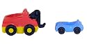 Fisher Price Little People Zoom Around Garage Tow Truck and Car