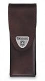 Victorinox SwissTool Spirit Leather Belt Pouch Swiss Army Knife Pouches Brown 33257