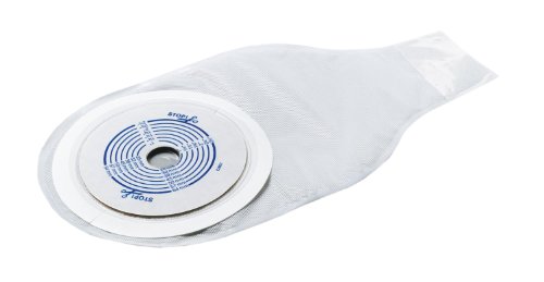 Convatec Active Life 1Piece Ostomy Drain Pouch W/Skin Barrier Cut To Fit 3/4