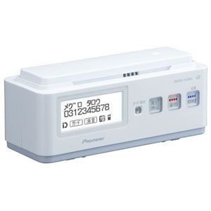 【クリックで詳細表示】Pioneer デジタルフルコードレス留守電 フル101タイプ ホワイト TF-FN2000-W