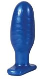 Tantus Ryder Anal Plug, Electric Blue