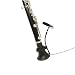 AV-JEFES PMM19B-LS-CLT Clarinet Clip-On Musical Instrument Microphone for Sennheiser Wireless Microphone and Phantom Power Input