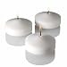 Lot of 48 White Floating Candles 3" Wedding Party Favor