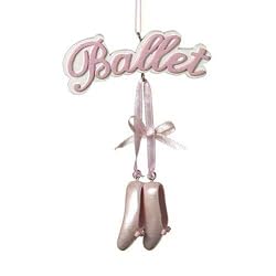 Midwest Ballet Shoe Dangle Christmas Ornament