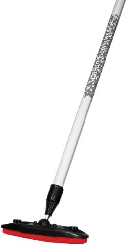 ReactorX Fiberglass Curling Broom with Keylime Pad