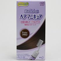 ブローネ ヘアマニキュア アッシュブラウン クシ付 72g